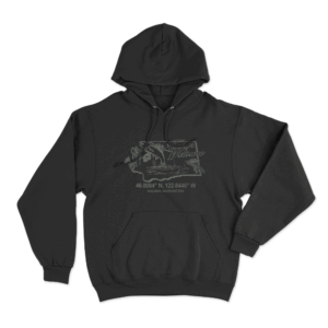 TW Washington State Unisex Hoodie Black