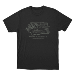 TW Washington State Unisex T Shirt Black